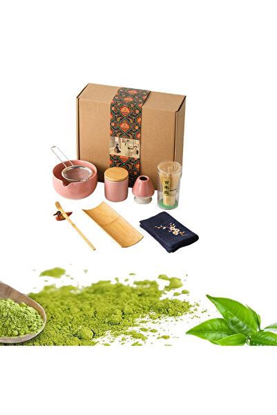 EHOME 9PCS Matcha Tea Set Kit DIY Tea-making Matcha Handmade Home Easy Clean ...