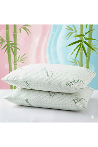 Opalin 2 ADET 35x70 BAMBU VİSCO PARÇACIKLI ORTOPEDİK BEBEK YASTIĞI BAMBU ÇOCU...
