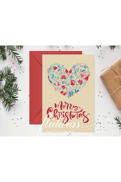 OEM set 5 bucati Christmas Cards C6 - Cheerful Winter