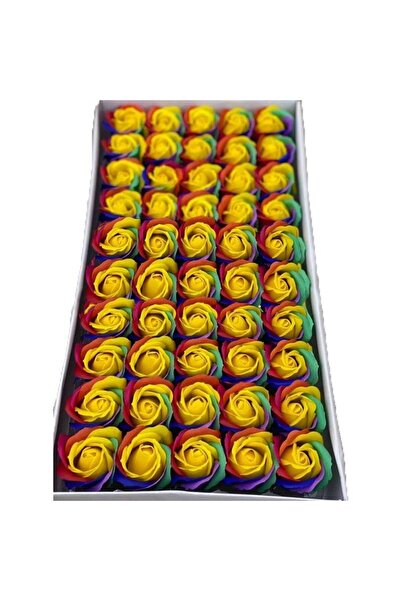 OEM Set 50 Trandafiri de Sapun Premium Parfumati, 5cm