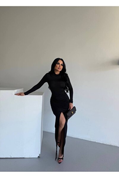 PASSİONE MİA Skirt Gathered Maxi Dress
