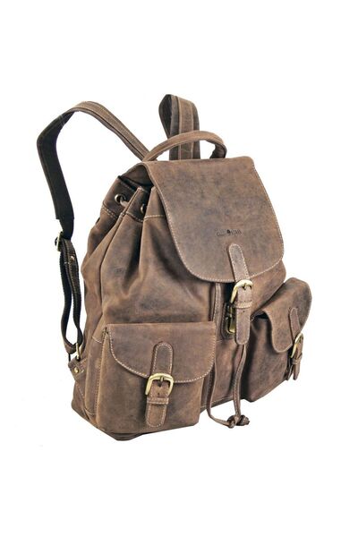 Greenburry Vintage backpack leather 27 cm