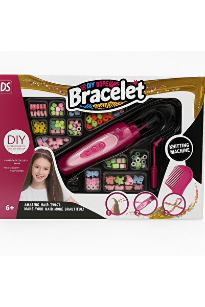 OEM Set de brățări și împletituri DIY cu mărgele și dispozitiv de răsucire – ...