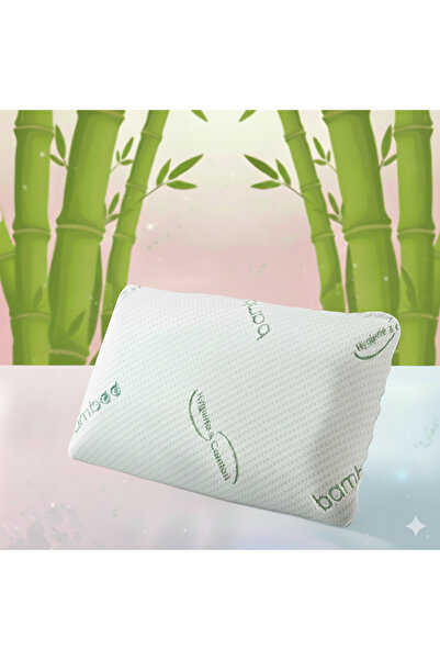 Opalin 1 ADET 35x70 BAMBU VİSCO PARÇACIKLI ORTOPEDİK BEBEK YASTIĞI BAMBOO ÇOCUK YASTIĞI