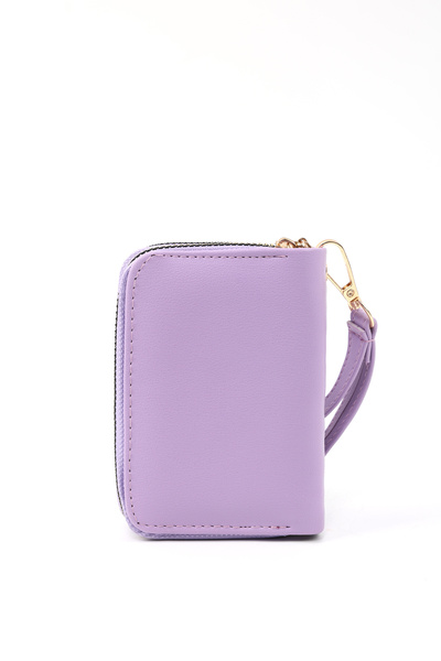 SHAKA Lila Shk266 Faux Leather Wallet with 9 Compartments, Zipper Closure, Card Holder and Coin Compartment