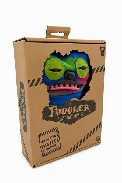 OEM Fuggler Monstrul Urât și Amuzant – Jucărie de pluș amuzantă cu ochi verzi și o expresie comică și înfricoșătoare