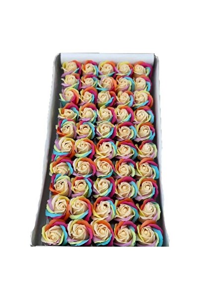 OEM Set 50 Trandafiri de Sapun Premium Parfumati, 5cm