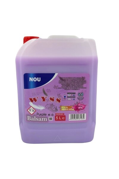WYSS Chemicals Μαλακτικό ρούχων Purple, 200 πλύσεις, 5 L