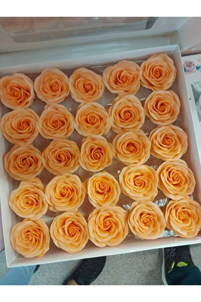 OEM Set 25 Trandafiri De Sapun Parfumati, Aspect Criogenat, 7cm