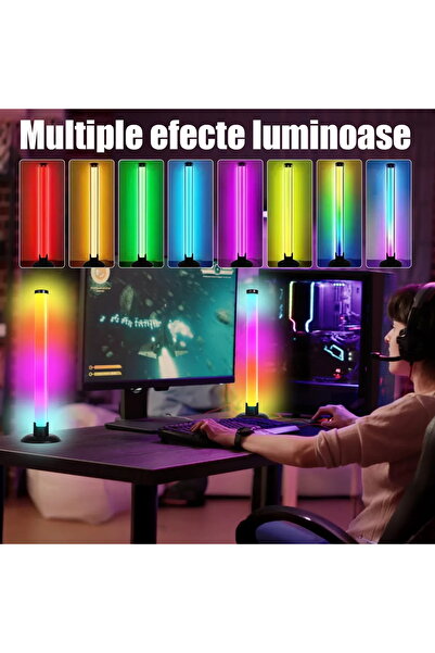 Next Trend RGB 360° Smart LED Light Bar 31 cm, 16M Colors, Music Sync, App & Remote Control