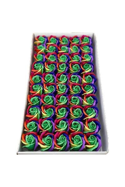 OEM Set 50 Trandafiri de Sapun Premium Parfumati, 5cm