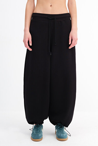 Addax επένδυση fleece φαρδύ μπατζάκι Φόρμα ESHF12583