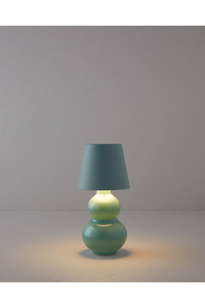 English Home Sweet lampshade 23 cm green