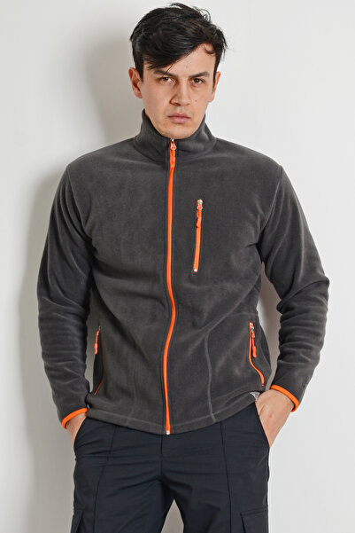 monel Яке Fume Polar с цип по цялата дължина