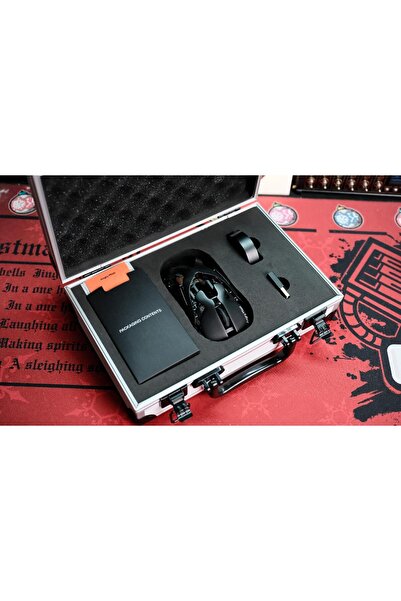 angry miao AM Infinity Gaming Wireless Mouse – 49g Metal Ultralight, 30000 DPI PAW3950, Dual 8K