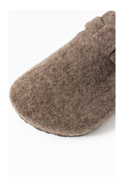 StWenn Γυναικεία σόλα από φελλό Felted Comfort Μοντέλο Winter Closed Front Felt Model Sabo Καθημερινές άνετες παντόφλες εσωτερικού χώρου