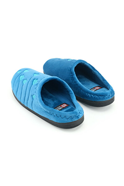 GEZER Women's Winter Pu Comfortable Sole Embroidered Design Home Garden Slippers