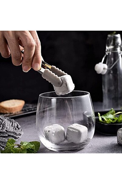 STOREMAX Lvn 2'li Çelik Metal Viski Taşı Soğutma Buz Küpü İçecek Soğutma Meta...