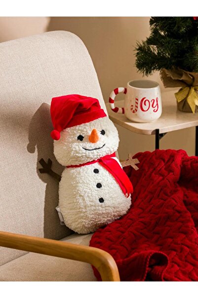 LC Waikiki Home White Snowman Figured Baby Pillow 40 cm (W5)