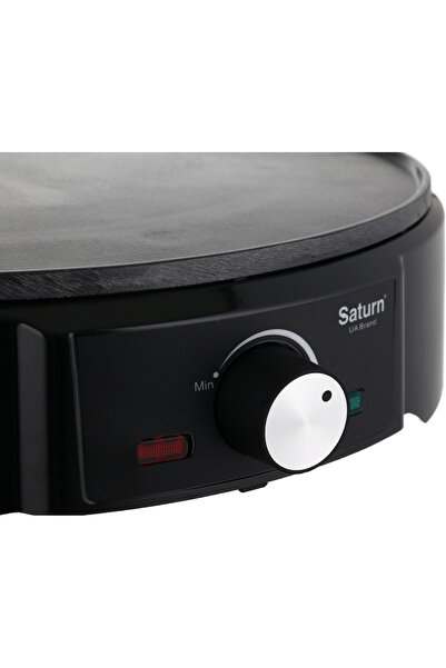 Saturn Μηχανή για τηγανίτες ST-EC6005, 1200W, 30cm, θερμοστάτης