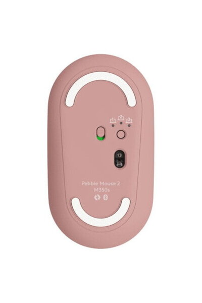 logitech Mouse wireless Pebble 2 M350s, bluetooth, dongleless, Tonal Rose