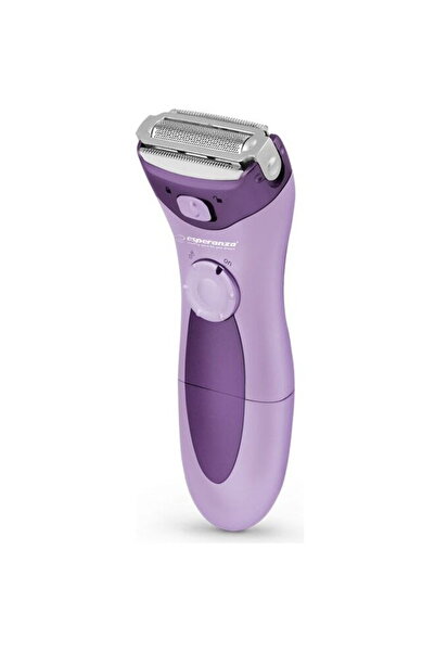 ESPERANZA Aparat de ras electric EBG003V, pentru femei, lama oscilanta, Baterii, Violet
