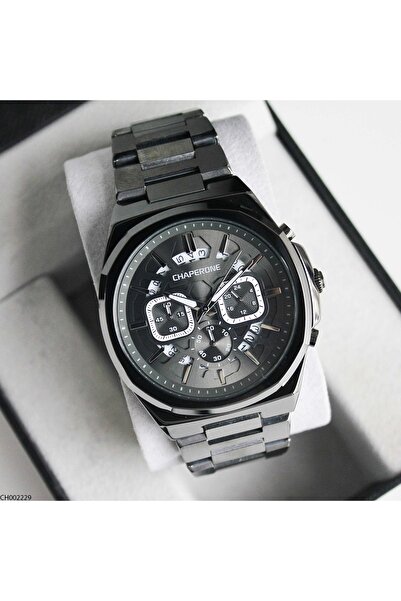 Chaperone Ch002229 Men's Steel Band Wrist Watch