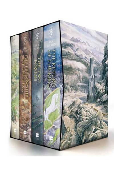 Harper Collins THE HOBBIT & THE LORD OF THE RINGS BOXED SET [Illustrated edit...