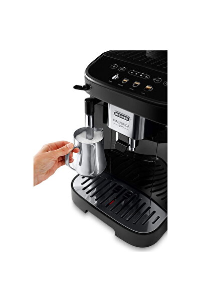 DELONGHİ De'Longhi Magnifica Evo ECAM 290.21.B automatic espresso machine, Manual milk frothing system, 13-grain grinder