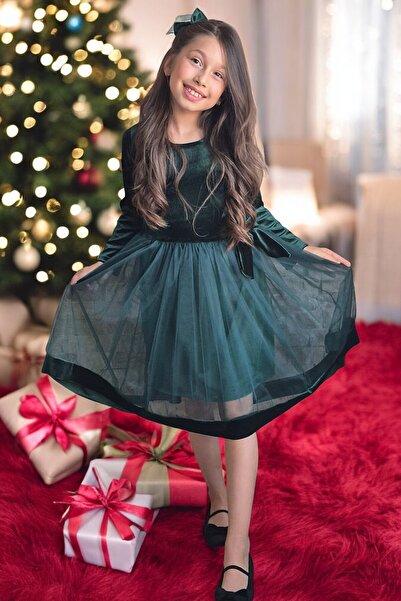 QUB CLUB Fete Zi de nastere din catifea Craciun Anul Nou Anul Nou, Petrecere, Rochie de nunta