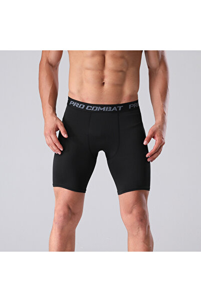 REDQUIT ® Compression Shorts – Black, Brown M, Polyester, Supportive Design, Versatile Use
