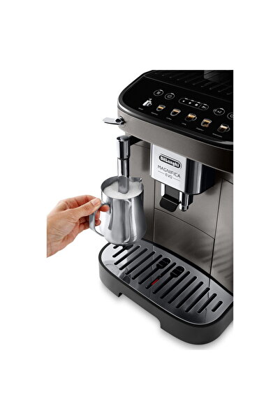 DELONGHİ De'Longhi Magnifica Evo ECAM 290.42.TB automatic espresso machine, Manual milk frothing system, 13-piece grinder