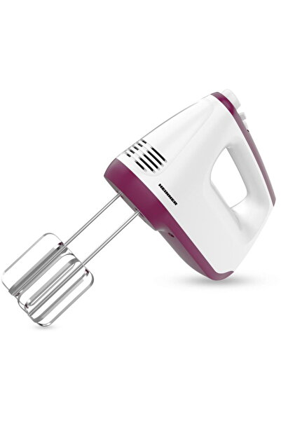 Heinner Hand mixer HM-400BG, power: 400w, 2 whisks and 2 stainless steel hooks, 6 speeds + turbo, self