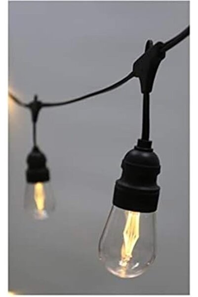 STOREMAX Lvn Bahçe Organizasyon Işığı E27 5 Duylu Eklenip Uzatılabilir 5 Mt S...