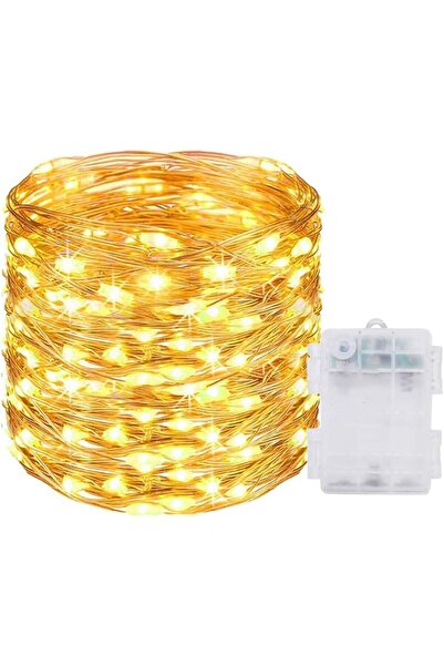 Yuwell YU WELL Fairy String Lights, 10ft/3m, 30 LED, Warm White, Battery Operated