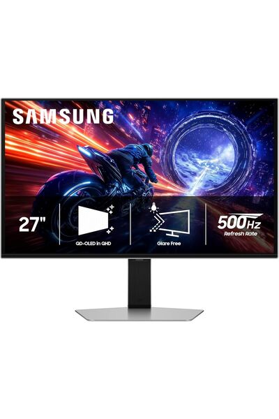 Samsung 27” Odyssey OLED G6 G60SF QHD QD-OLED Gaming Monitor, 500Hz, 0.03ms