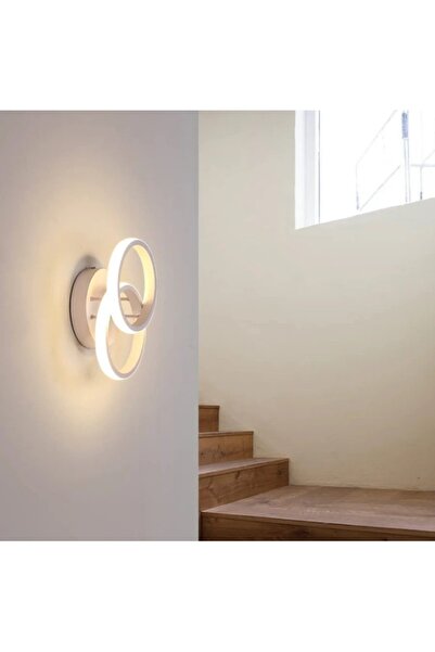 Alessandro DESIGN Lustra LED CIRCULARA 24W, 2 Cercuri, lumina Rece/Calda/Neutra, Alb