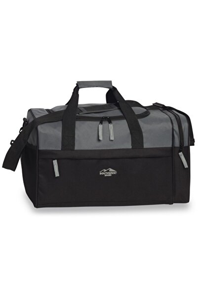 Southwest Travel bag, F30266, 46 x 26 x 24 cm, polyester, Black/Grey