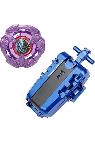 OEM Gyro X Lance Knight Right Spinning Top Starter Set with X-String Launcher, Defense Blade (6+)