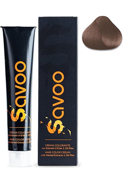SAVOO Hair Color Cream #6.32 Dark Sandy Blonde – Permanent Hair Dye 100ml