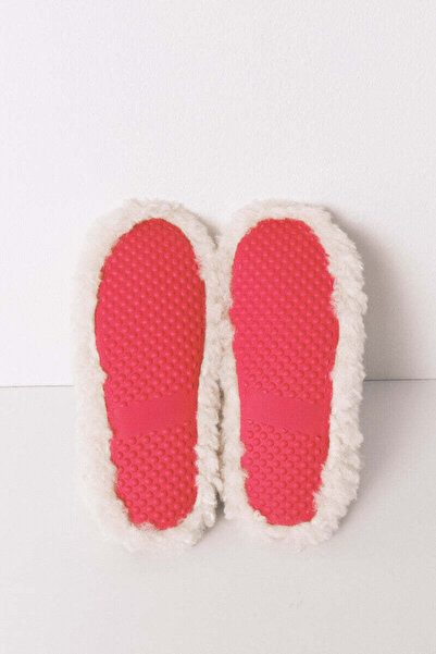 Women'secret Mafalda white fur boots slippers