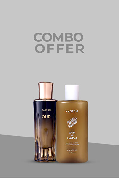 Naseem Special Combo(Oud EDP- 80ml, Oud & Sandal Shower Gel -280ml) for Men & Women