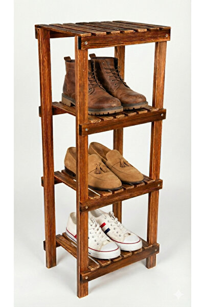 Sedefira Ahşap Ayakkabılık, Ayakkabılık, Ayakkabı Rafı, Banyo Rafı, Mutfak Dü...