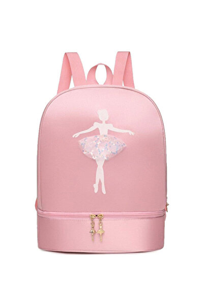 bebeLOGIC Τσάντα μπαλέτου για παιδιά, bebeLOGIC, μοντέλο μπαλαρίνας, ροζ, 33x...