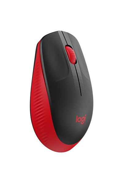 logitech Mouse wireless M190, Rosu