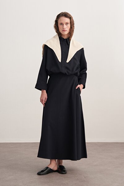 EBU Prive Women's Knitwear Bandana Ecru