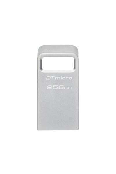 Kingston USB Stick 256GB – USB 3.2, Ultra Compact Design, Metal Case, Micro G2, Silver