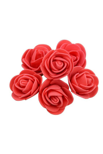 OEM Set de 100 trandafiri de spuma, 3 cm