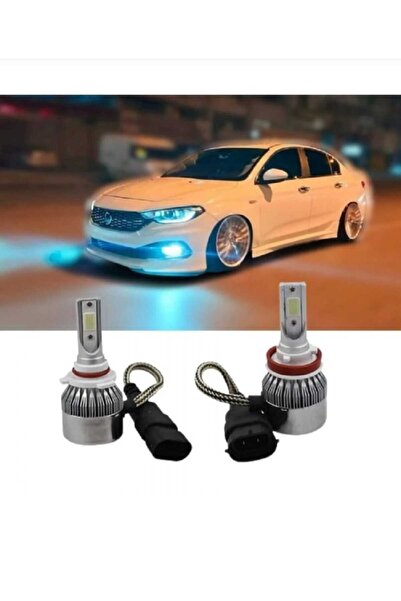 RAYOX H11 Led Xenon Şimşek Etkili 10800 Lm 6000k Şimşek Etkili Led Xenon BUZ MAVİ