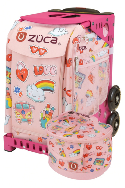 ZUCA ZÜCA “GROOVY VIBES w/Lunchbox” Buz Pateni Çantası (Beslenme Çantası ile)